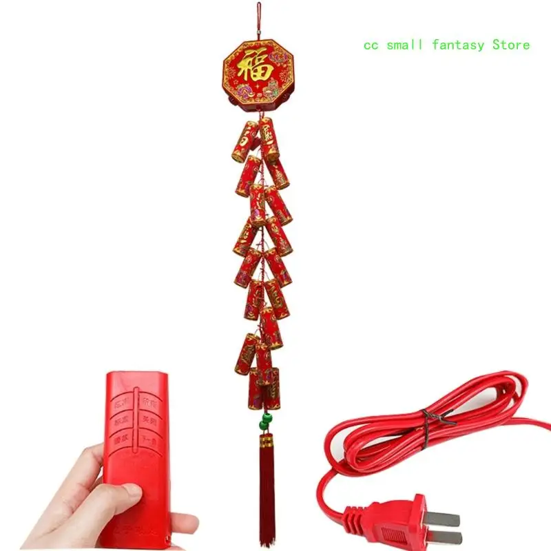 

R3MA Stylish LED cracker Simulation Pendant Luck Oriental Festive Decor