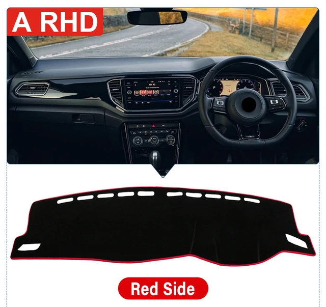 Auto Armaturen brett Abdeckung für Volkswagen VW T-ROC Troc 2018 2019 2020  2021 2022 2023 Dash Sonnenschutz matte rutsch feste Pad Zubehör - AliExpress