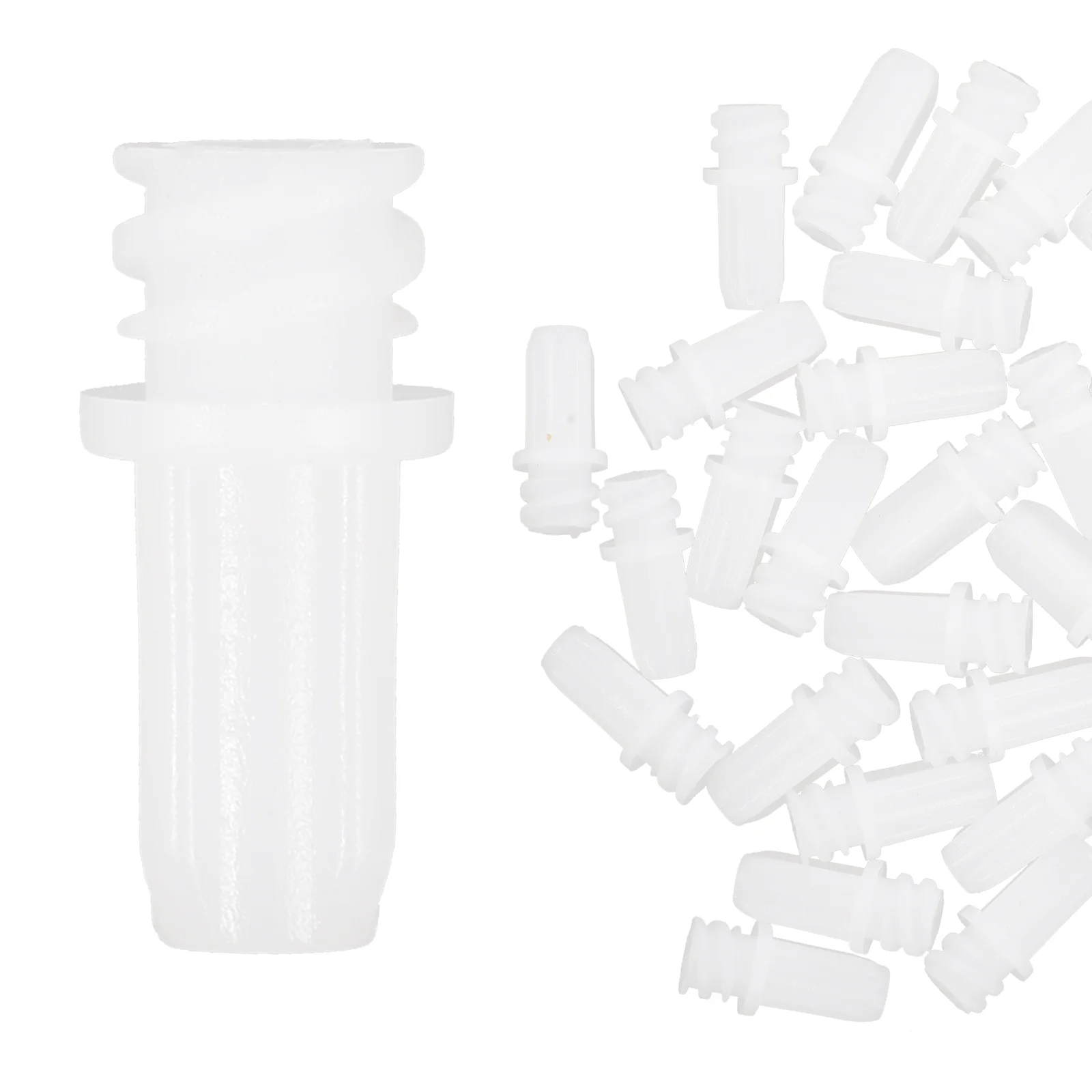 

30 Pcs Syringe Sealing Cap Disposable Injector Protective Caps Anti-leak Lock Practical Needle Tip Pp Covers