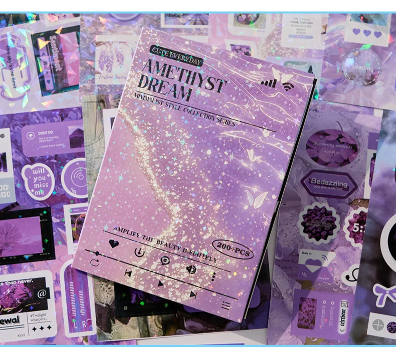 20 Stück koreanisches ästhetisches Gukka-Stickerbuch – gestanzte Abziehbilder für Tagebuch und Scrapbooking – Detail 16