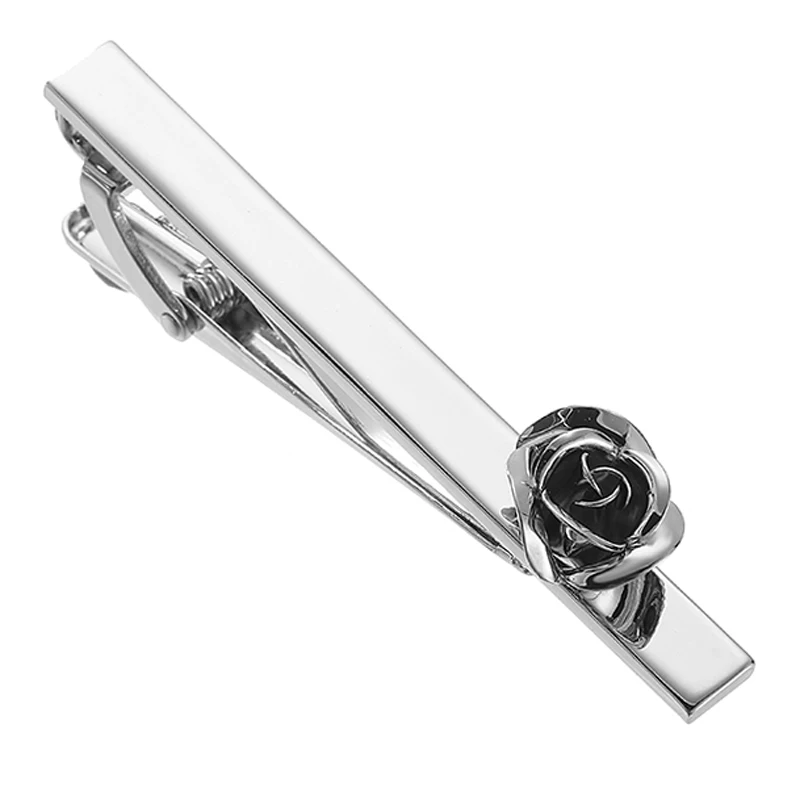 Tie Clips Classic Men's and Women's Love Rose Anchor Sax Music Suit Shirt Accessories tie clips