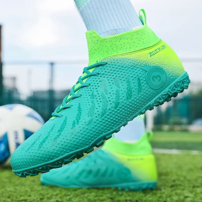 

Качественные Футбольные бутсы с прорезями Месси, противоскользящие уличные футбольные бутсы, футбольные бутсы для тренировок, сникерсы, размер 31-48, оптовая продажа