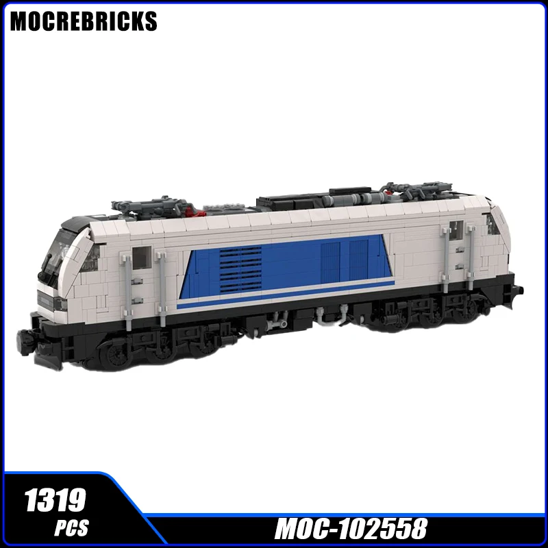 

OC High Speed Dual Hybrid Passenger Transport Locomotive Building Blocks Assembly Model Bricks Display Creative Kid Toys Gifts