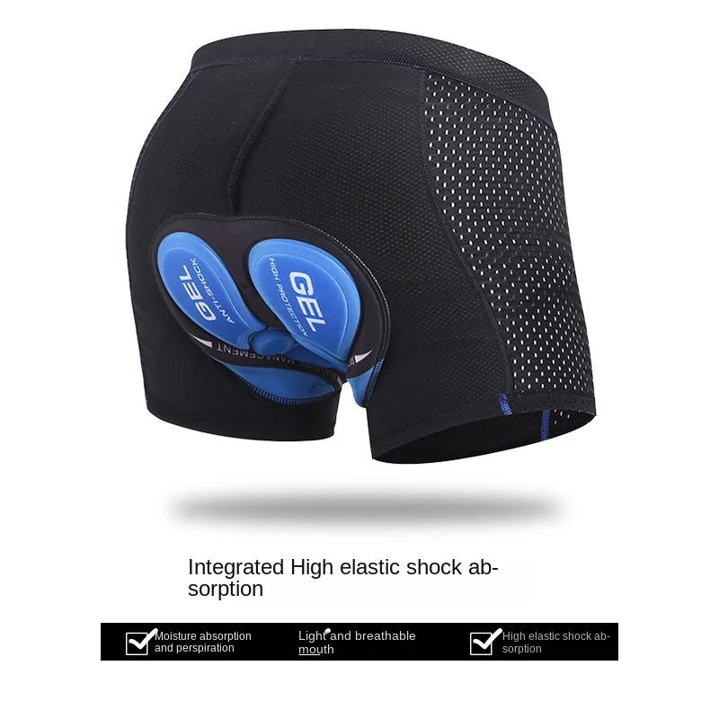 Men's Padded Cycling Shorts – Quick-Dry Bike Riding Underwear 5