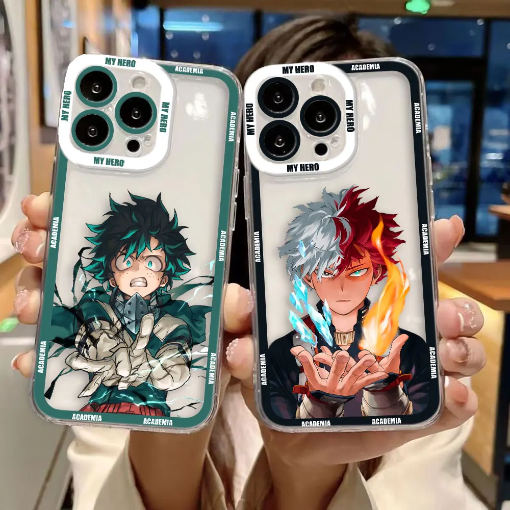 My Hero Academia Izuku Clear Phone Case