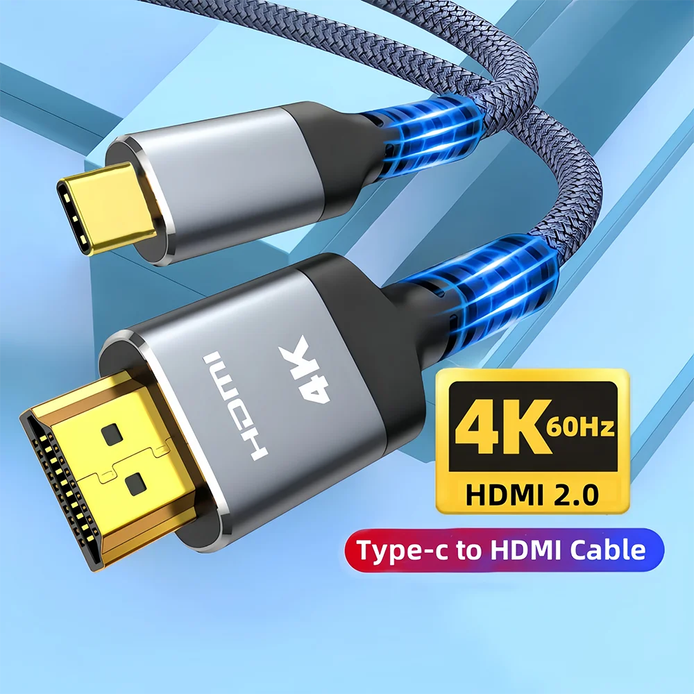 Ultra HD High Refresh Rate USB-C to HDMI Cable