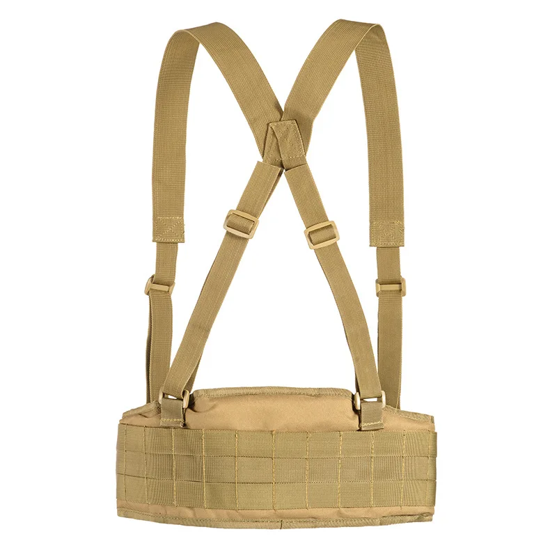 

Military Tactical Belt Adjustable Molle Belt Army Soft Padded Tactical Equipment 1000D Nylon Belt Men's Convenient Combat Girdle