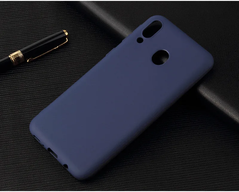 Vibrant Candy Silicone Soft Phone Case - Solid Color Design