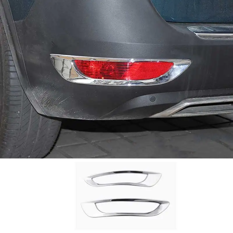 

Рамка для заднего фонаря автомобиля, крышка лампы, хромированные планки для Peugeot 5008, 2017, 2018, 2019, 2020, 2021, 2022, аксессуары, украшение, Стайлинг