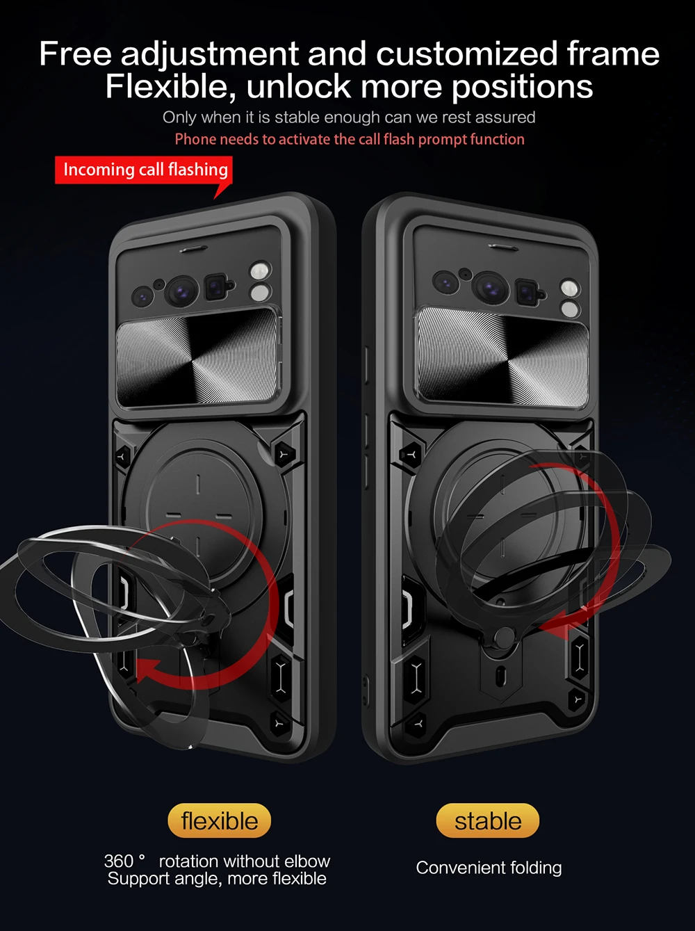 Support magnétique pour Google Pixel 8 5G, coque de protection pour objectif de caméra, fenêtre Push, Pixel8 Pro_voghion.com