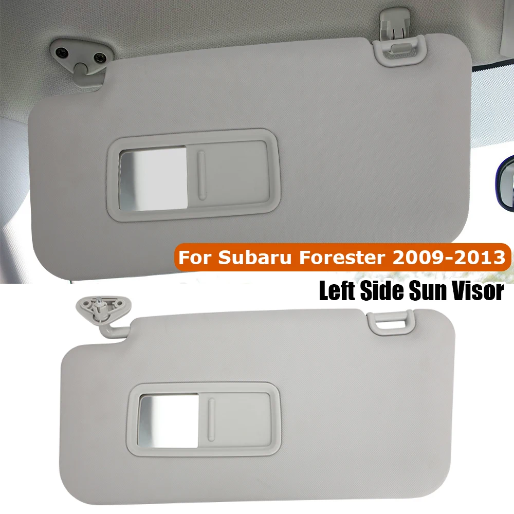 

Левый солнцезащитный козырек для водителя для Subaru Forester 2009-2013 92011SC033LO LHD, автомобильный солнцезащитный козырек, защитный козырек, серая Солнцезащитная панель