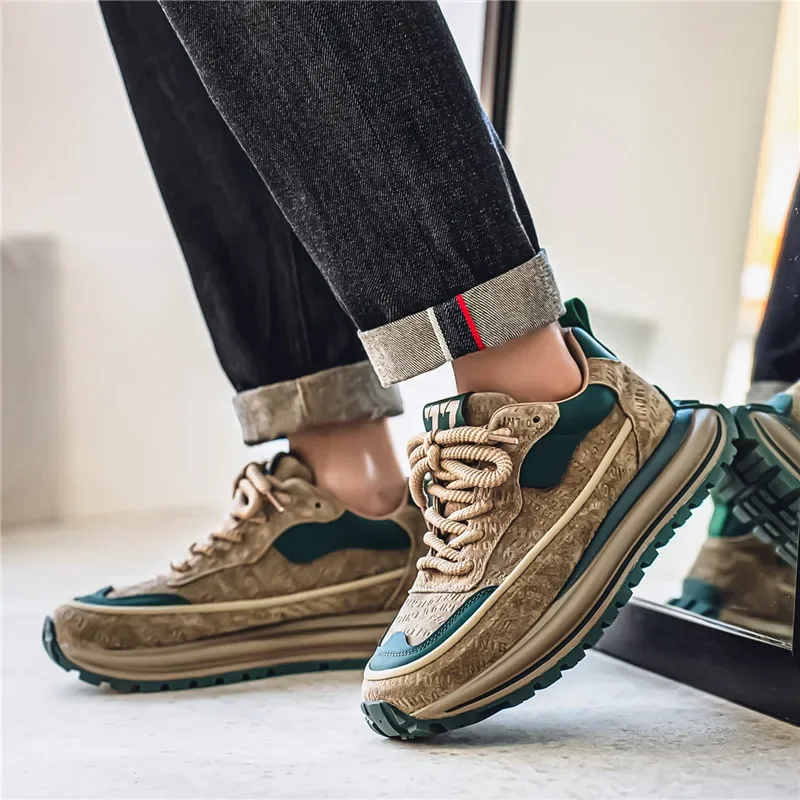 Loafers Fashion Casual Sneaker Men's Sneakers Sports and Leisure Shoes for Men Non-Slip All-match Wear-resistant Outdoor New 2