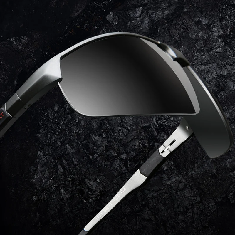 Männer Luftfahrt Photochrome Polarisierte Sonnenbrille für Outdoor Fahren Angeln Sport Radfahren Sonnenbrille oculos de sol masculino – Detail 2