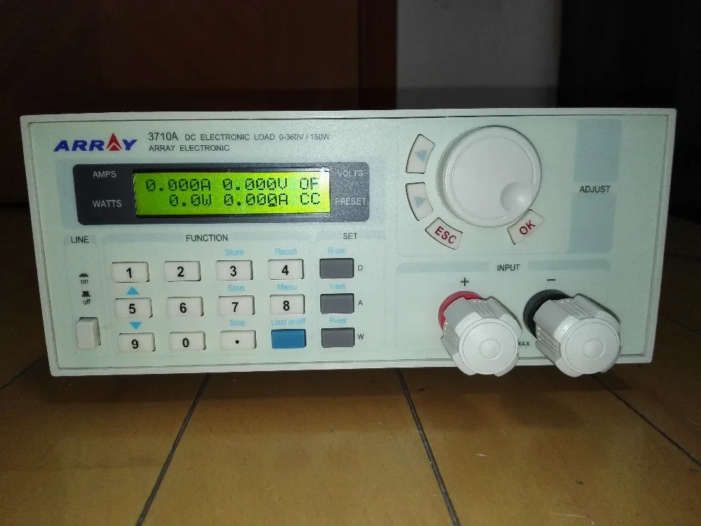 Array 3710A Programmable DC Electronic Load | 150W 0-360V 0-30A USB Control Precision Tester detail image 2