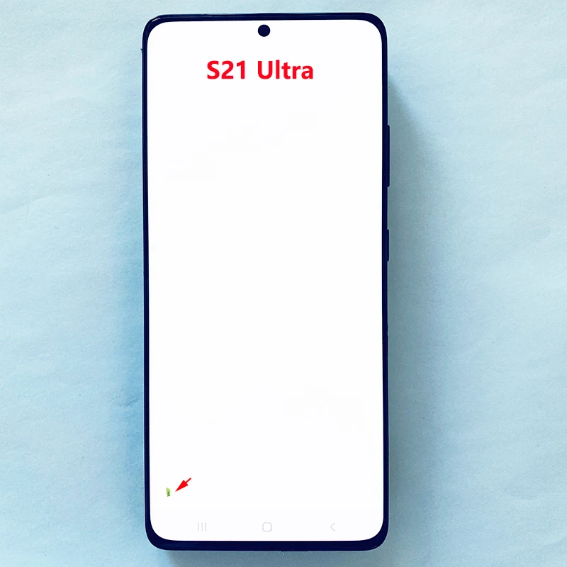 ũġ  Ƹ S21U LCD, Ｚ S21 Ʈ 5G G998F G998B LCD ÷ ġ ũ,   ǰ , 6.8 ġ