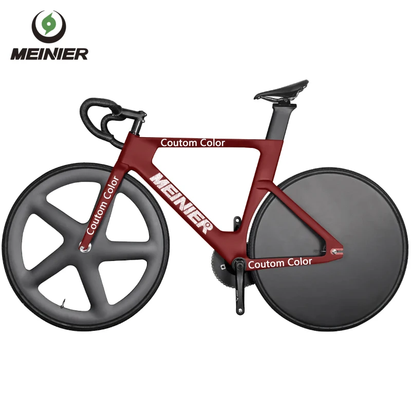 カーボンファイバーコンプリートトラックバイク,5セクション固定ギア