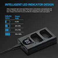 LP-E6 LP-E6N LP E6NH LED Dual Battery Charger For Canon EOS R 90D 80D 70D 60D EOS 5D Mark II III IV EOS 6D 7D Mark II Camera - Image 3