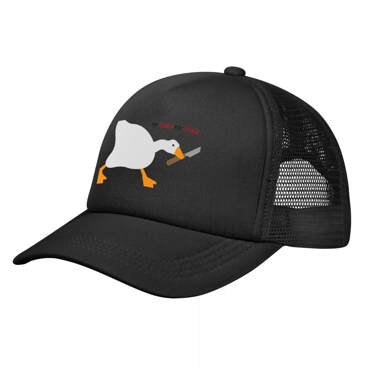 

no body no crime (sfw edition) Baseball Cap Luxury Man Hat Dropshipping Caps Women Men's