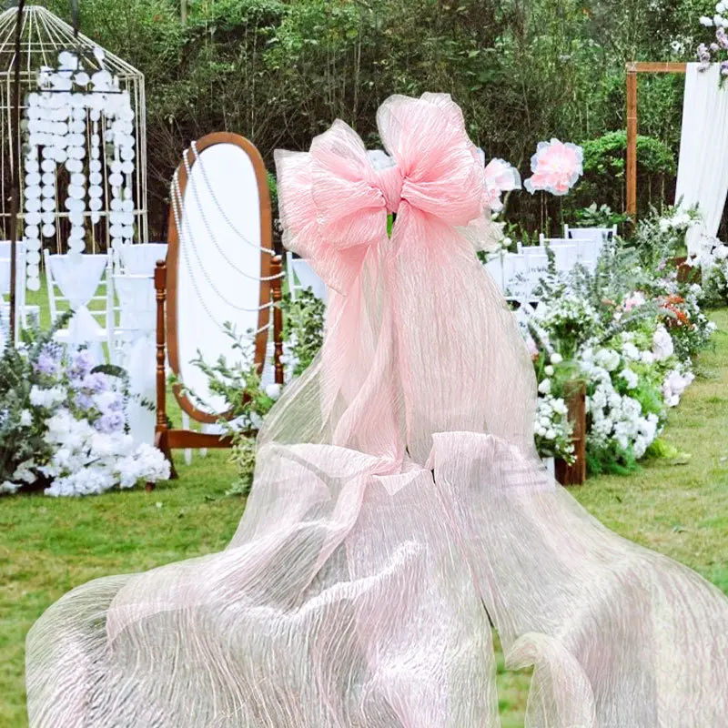 20 Stück Rosa Schleifen-Dekoration Zum Aufhängen – Fertig Montiert Für Baby Shower, Geburtstag & Hochzeit