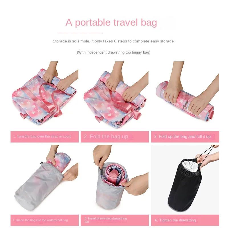 Foldable Bags Weekend Bag Strap Travel Bags for Women Waterproof Durable Duffle Bag With Shoe Compartment 2022 Luggage