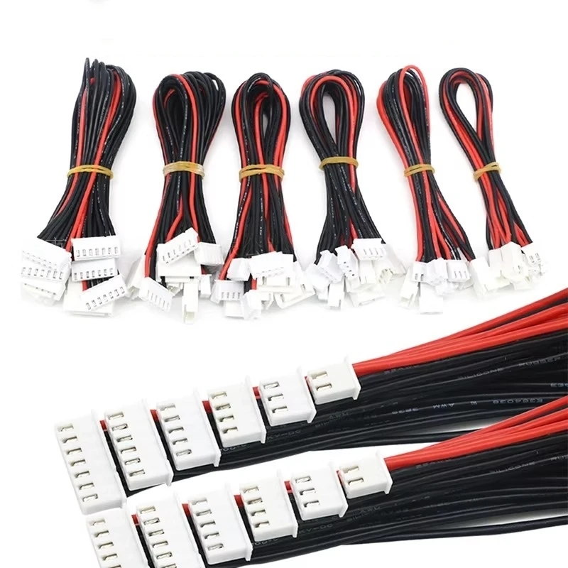 Prise d'équilibrage 7 broches du câble équilibreur LiPo 6S 7Wire 20cm pour chargeur RC.