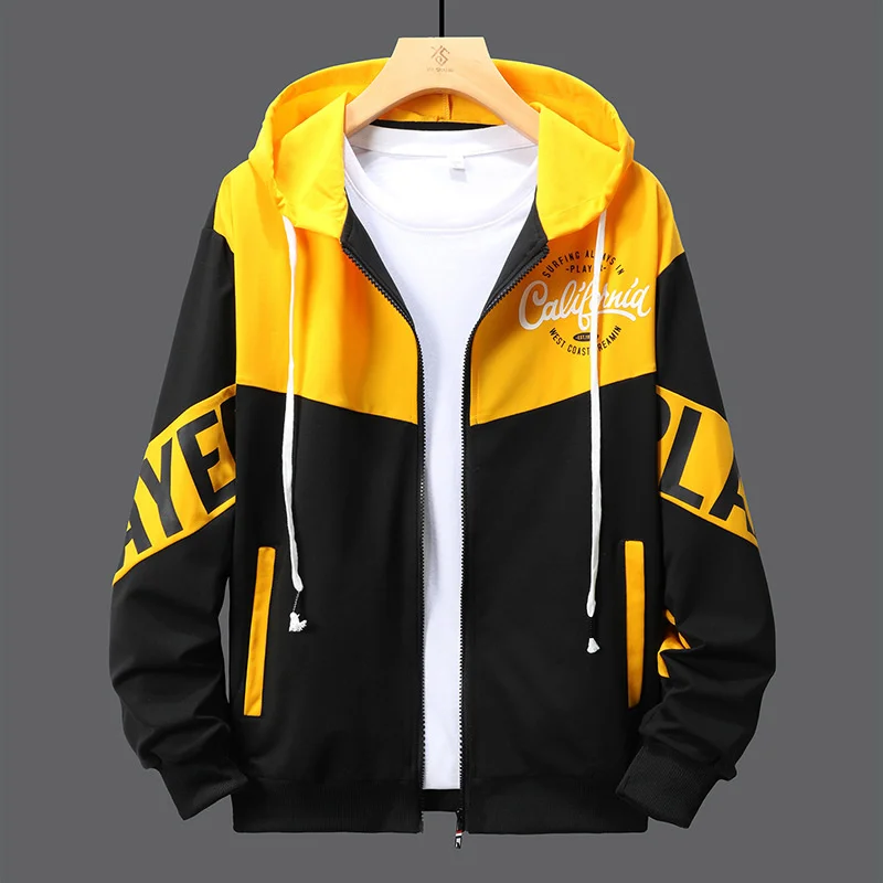

2022 New Sweatshirts Men Hoodies Cardigan Coat Casual Spring Autumn Male Sweater Student Hoodie Print Long Sleeve Sweatshirt Top