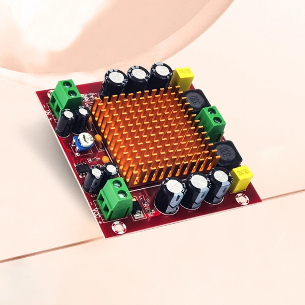 XH-M544 Digital Power Supply Audio Amplifier 150W High-power TPA3116DA Power Amplifier Board DC 12-26V Radiator for Home Theater