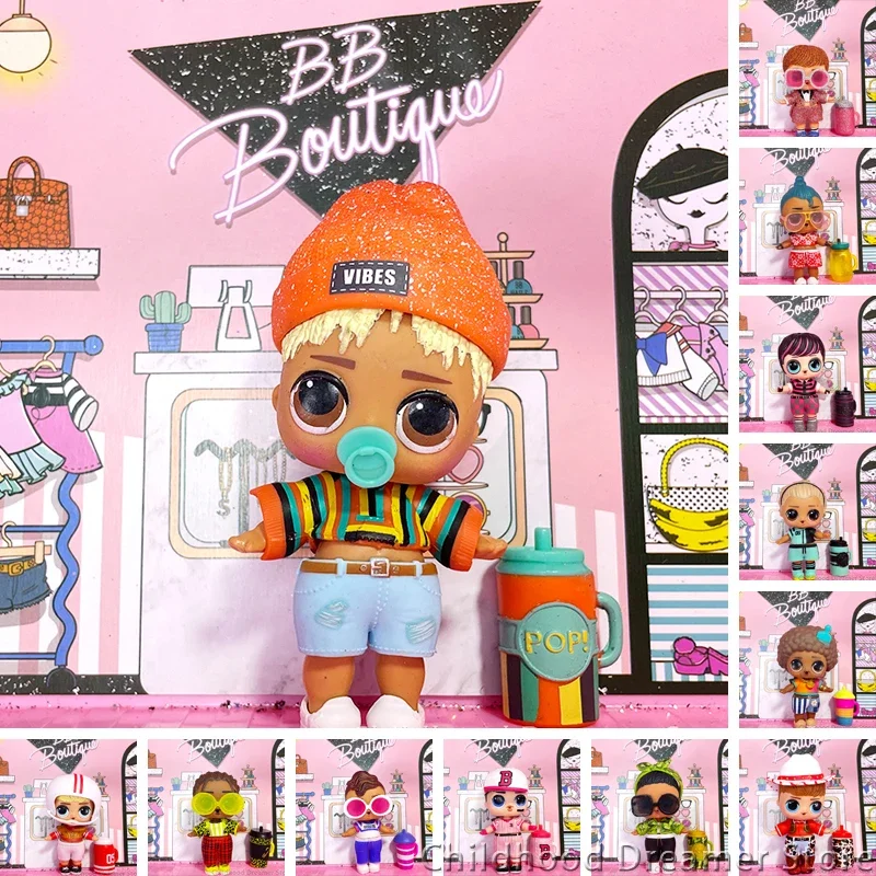 

Genuine Fashion Boy Friend Series Set Children's Holiday Play House Toys Dolls Boys and Girls Birthday Gifts