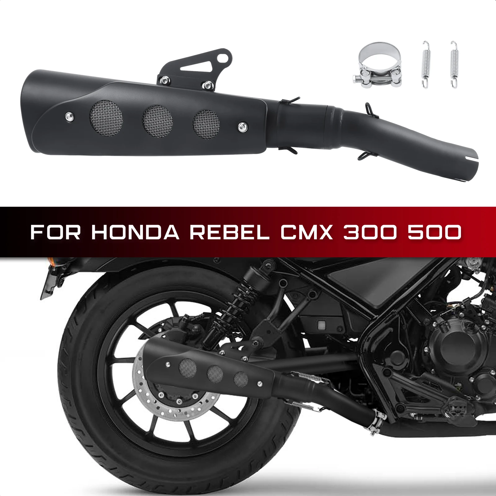 

Выхлопная система мотоцикла глушитель для Honda Renegade CMX300 CMX500