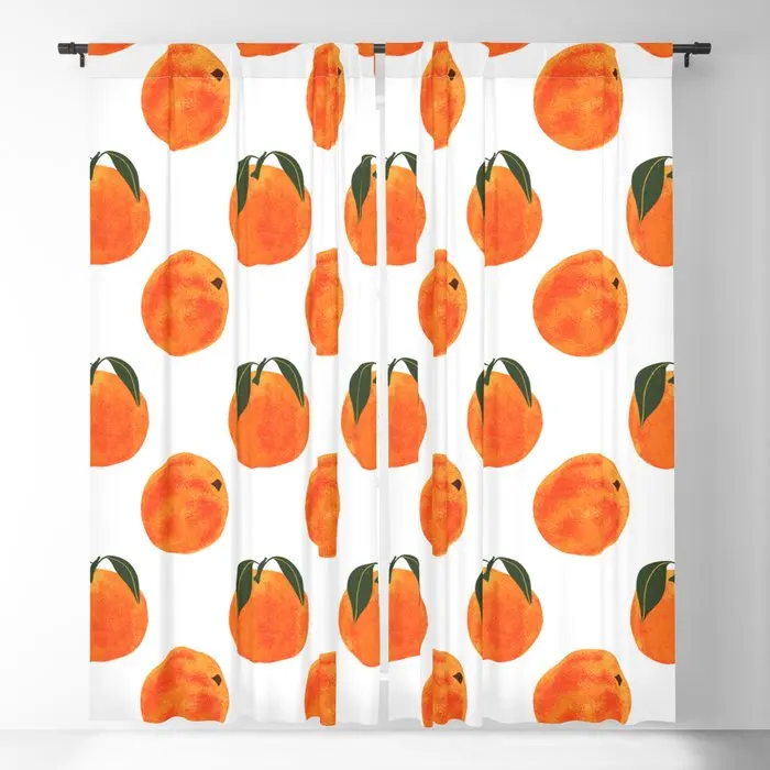 

Peach Harvest Blackout Curtains 3D Print Window Curtains For Bedroom Living Room Decor Window Treatments