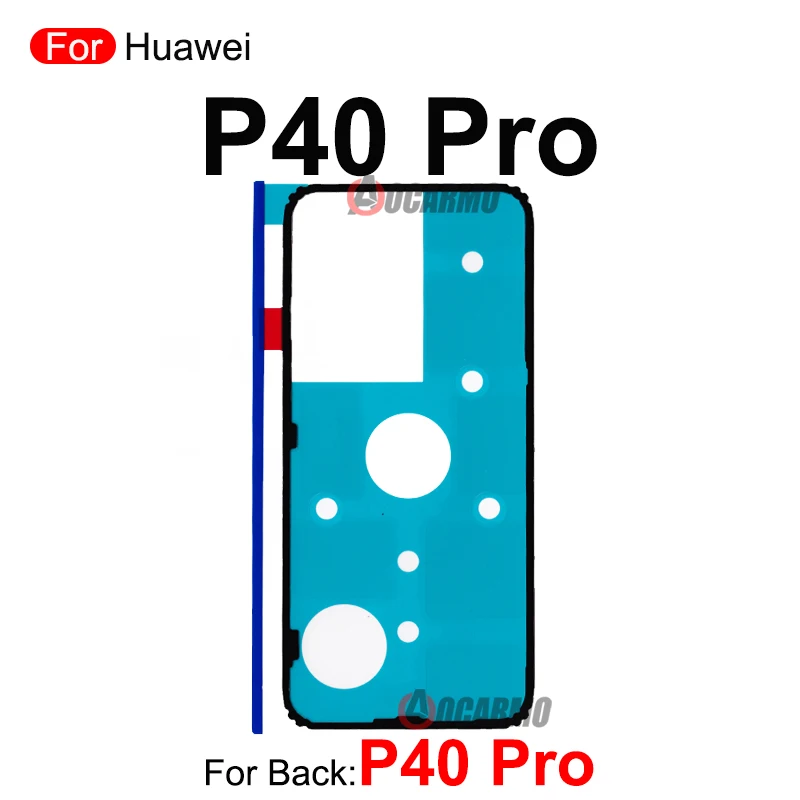 Premium Rear Door Adhesive Sticker for Smartphone Back Cover Replacement