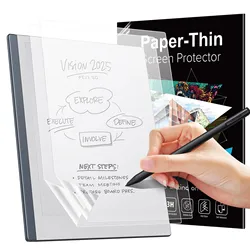2 Pack Paper Screen Protector for Remarkable 2 Tablet,Matte PET Film Screen Protector for Remarkable 2 10.3-inch Paper Tablet
