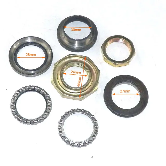 Motorcycle Steering Head Stem Bearings For BENZHOU KEEWAY CPI GY6 M3