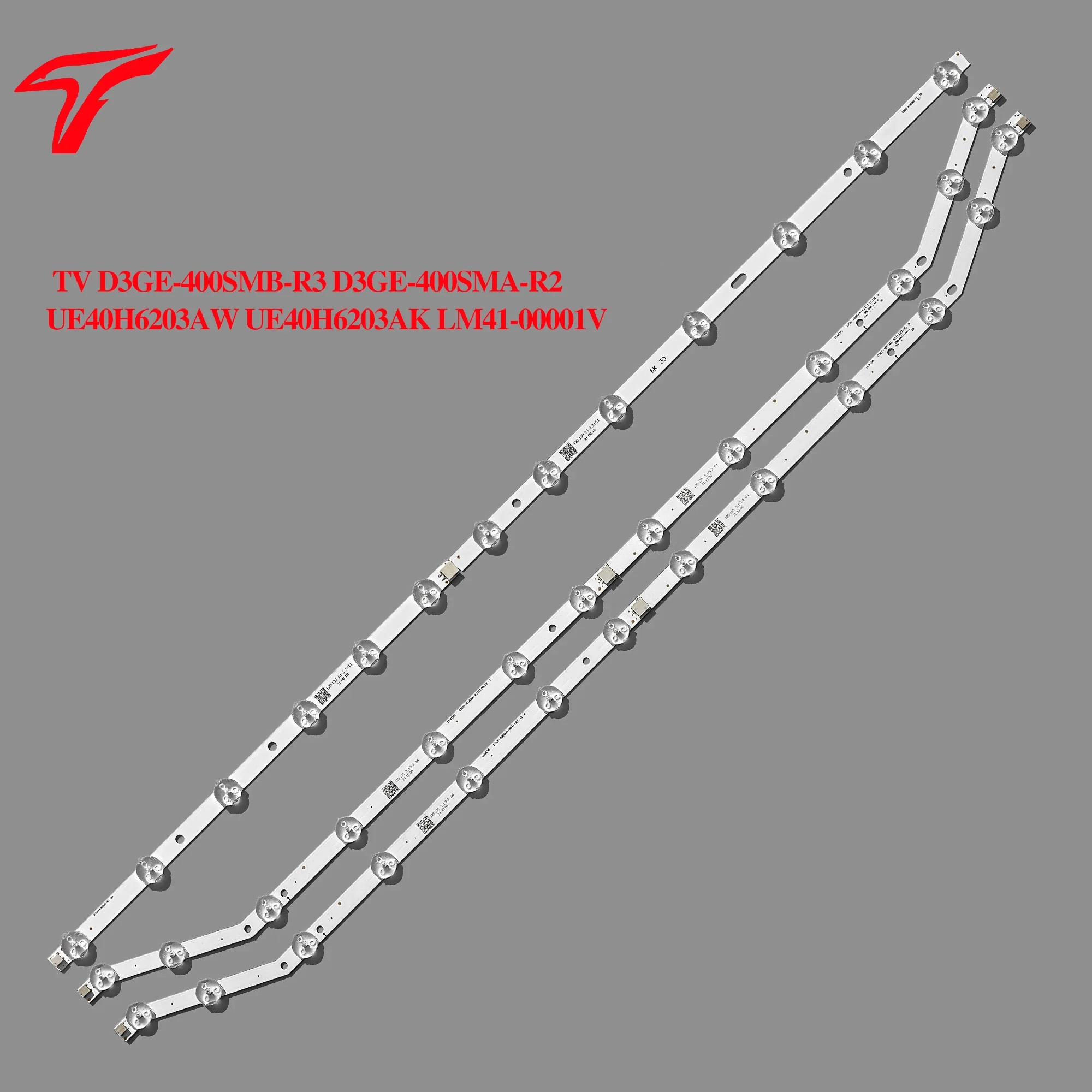 LED Backlight strip 13 lamp For 40 inch TV D3GE-400SMB-R3 UN40H5003  D3GE-400SMA-R2 UE40H6203AW UE40H6203AK LM41-00001V