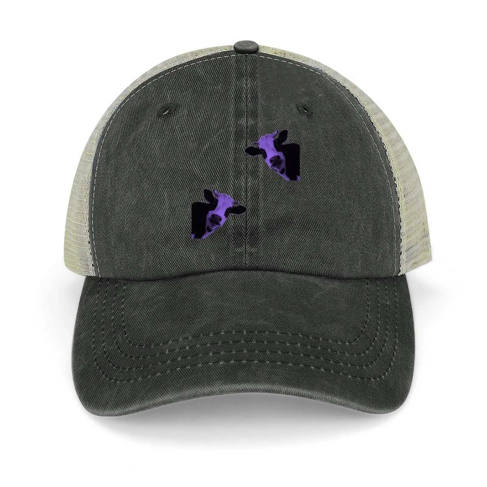 

Purple Cows Cowboy Hat foam party Hat summer hat Men's Baseball Women's