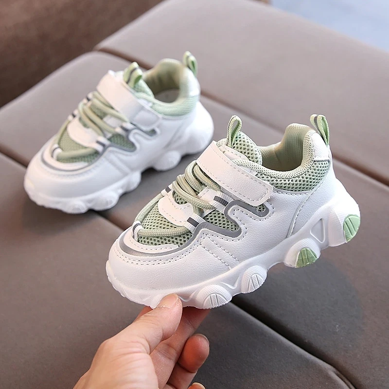 

Kids Fashion Chunky Sneakers For Toddler Boys Breathable Mesh Kids Shoes Girls Lightweight Babies Tennis Shoes Comfortable