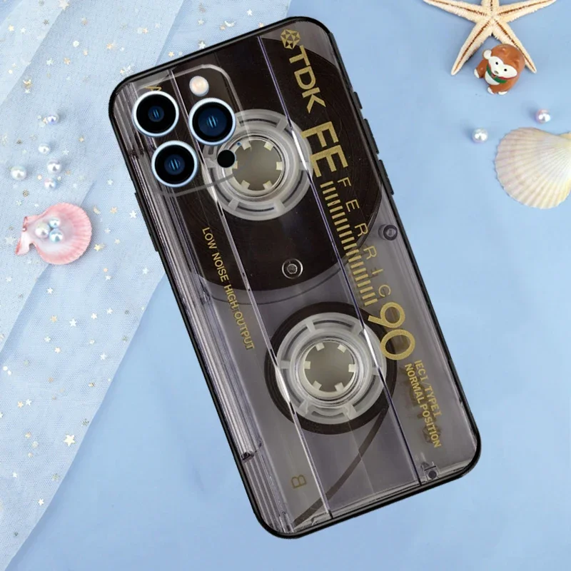 Retro Vintage Cassette Tape Phone Case Cover