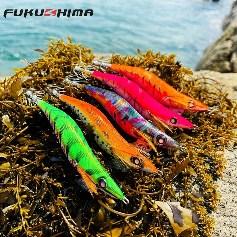 FUKUSHIMA 3.5 EO 3S/M 20G GREENEYES SQUID JIGS GLOW EGI LURE