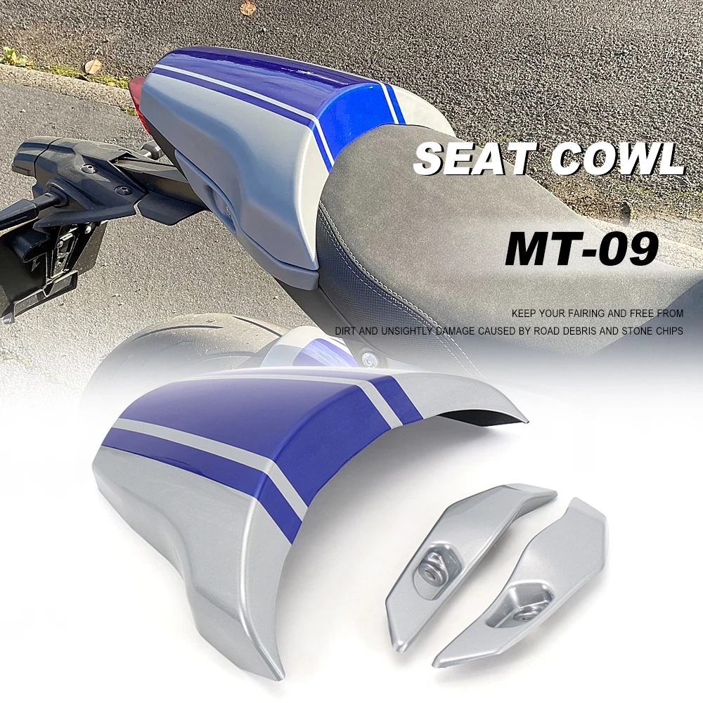 

New For Yamaha MT09 2023 2022 2021 Motorcycle Rear Seat Cover Cowl Fairing Passenger Pillion Tail Back MT-09 MT 09 mt09