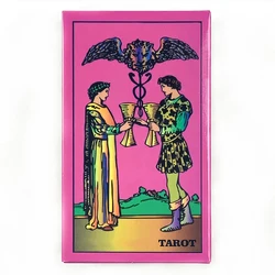 Exquisite Pink Tarot Deck: 78 Vibrant Cards with Easy - to - Read Guide for All Levels, Perfect for Meditation & Gatherings (Pink)