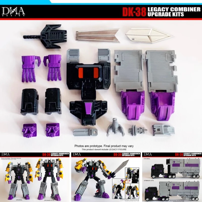 In Stock Transformation Dna Dk-38 Da38 Legacy Motormaster Menasor Legacy Combiner Upgrade Kit Spedizione Gratuita