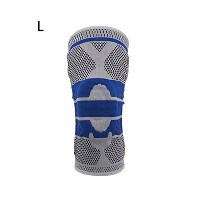 Knee Pads Support Silicone Spring Knee Protector Brace Basketball Running Kneepad Tactical Kneecap Fitness Accessoriy