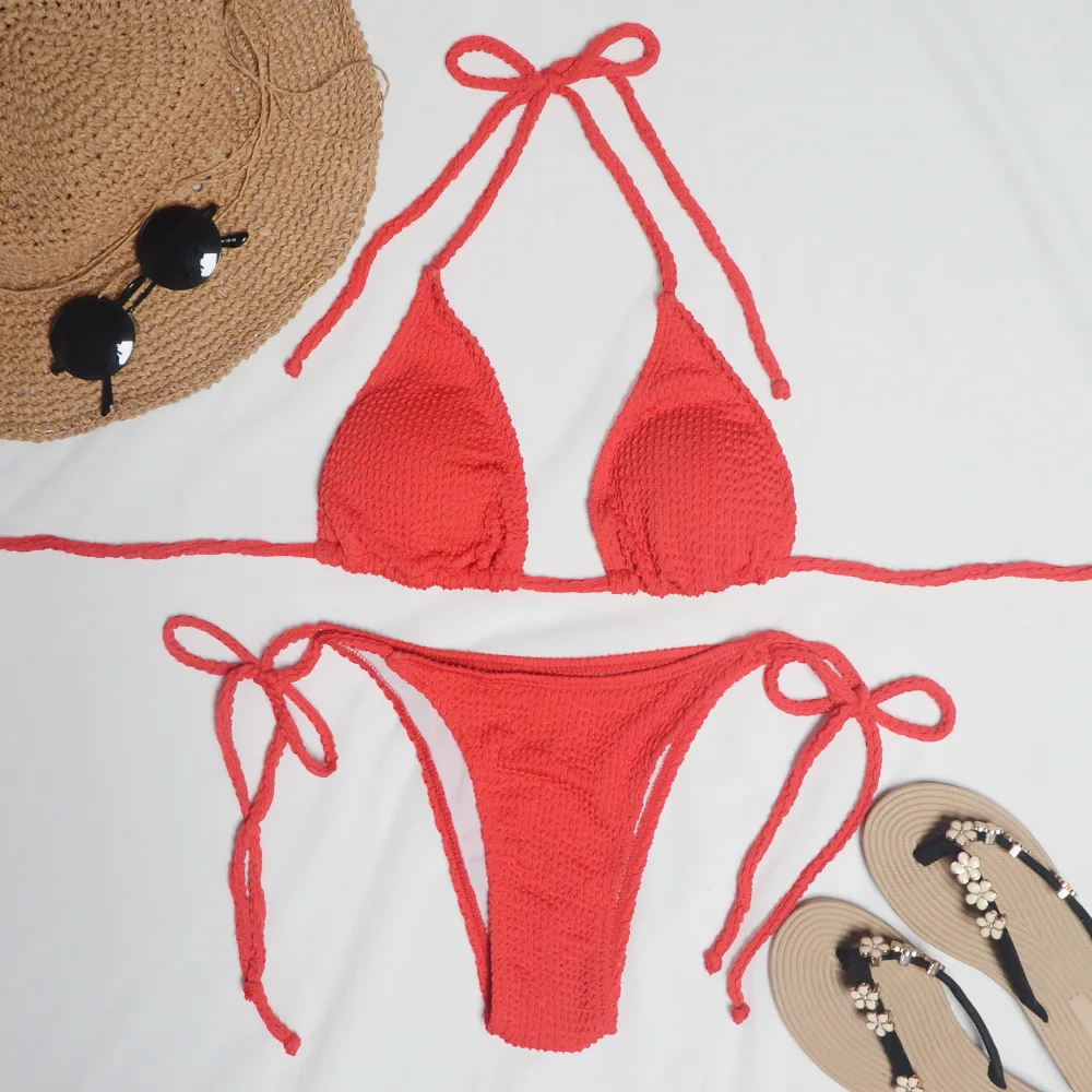 Qoo10 - hot sale Sexy micro mini Bikinis Push Up Swimwear Women Swimsuit  Red H : Tools & Gardenin