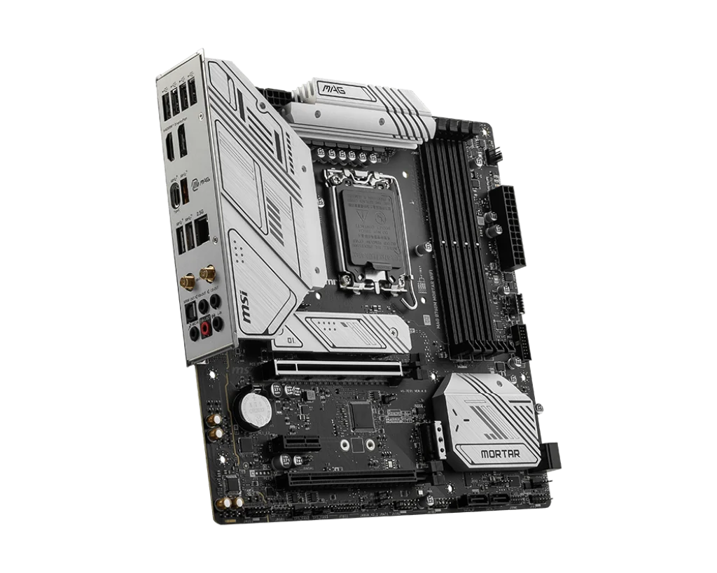 MSI MAG B760M MORTAR MAX WIFI Motherboard DDR5 support Core