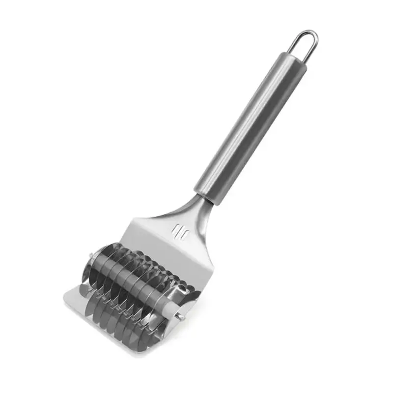 Kitchen Vanilla Noodle Cutter Stainless Steel Manual Noodle Cutting Device Chive Cutting All-steel Kitchen Makers Gadget