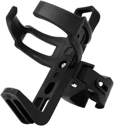 Universal 360° Rotating Bicycle Water Bottle Holder - Versatile Cycling Accessory (Black)