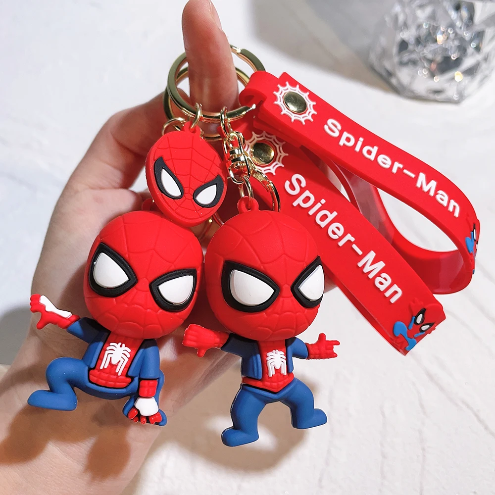 Figurine Spiderman Kawaii, porte-crayon, cendrier, veilleuse LED, les  Avengers, décoration de la maison, jouets pour enfants, cadeau - AliExpress