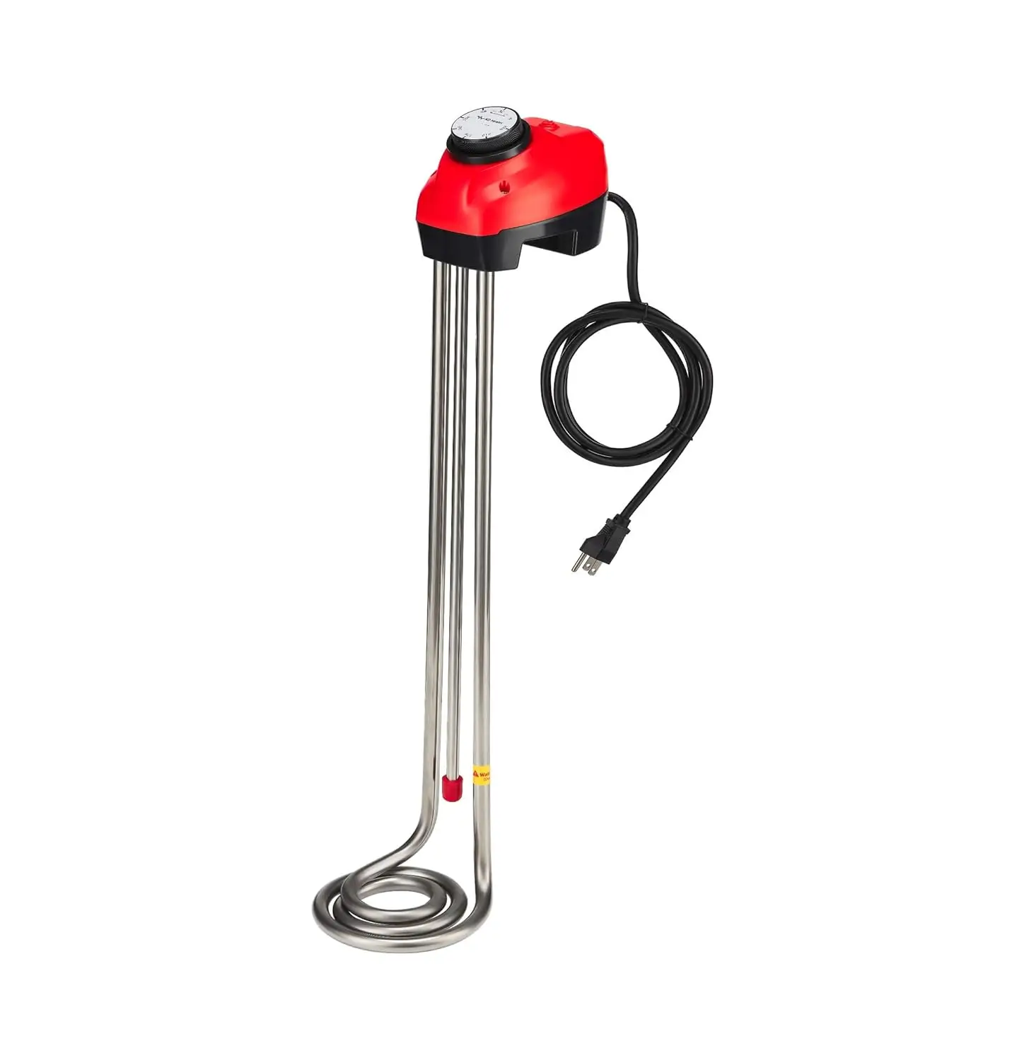 KD 1300W Immersion Bucket Water Heater Auto Shutoff Overheating Prevention Auto Water Level Senor Adjustable Thermostat
