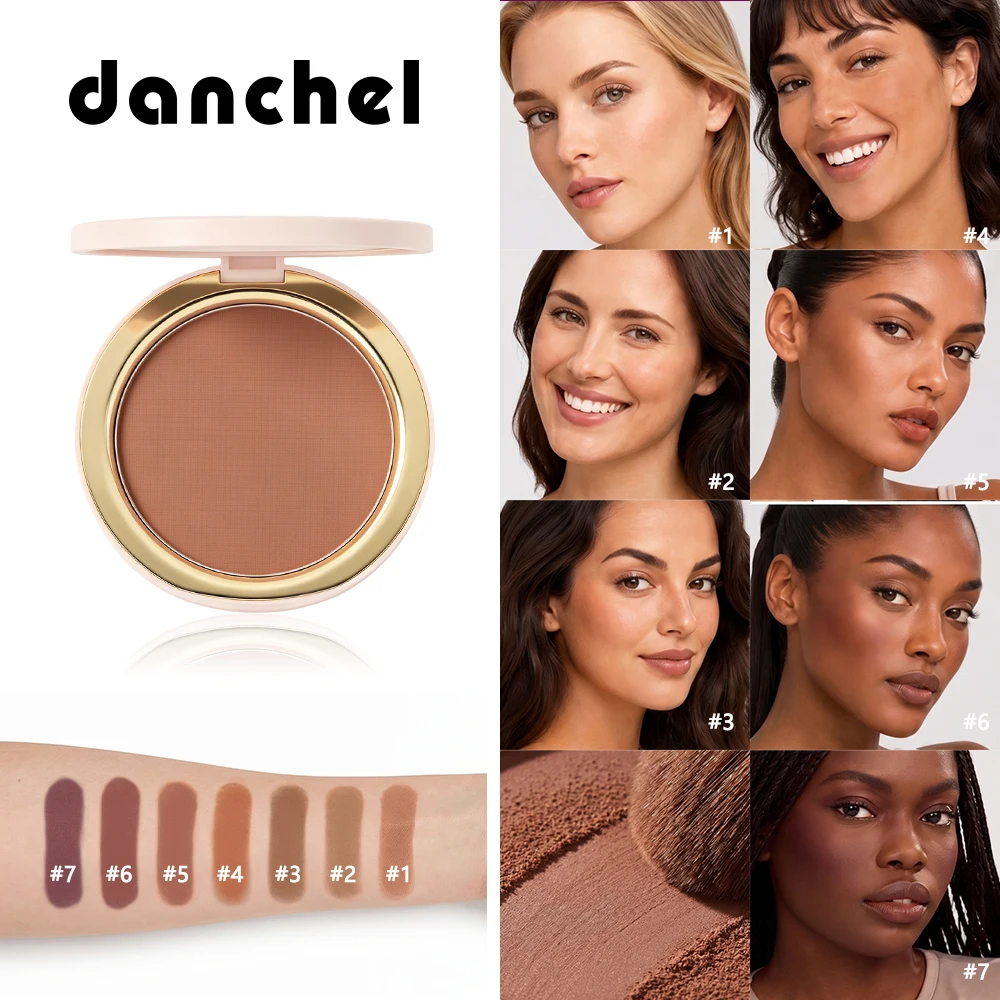 Warm Radiance Soft-Matte Bronzing Powder with Buildable Coverage