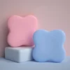 2pc Pilates Knee Pad Wrist Hand Protective Pad Non-slip Yoga Mat Solid Color Soft TPE Foam Flat Support Pad Fitness Accessories 3